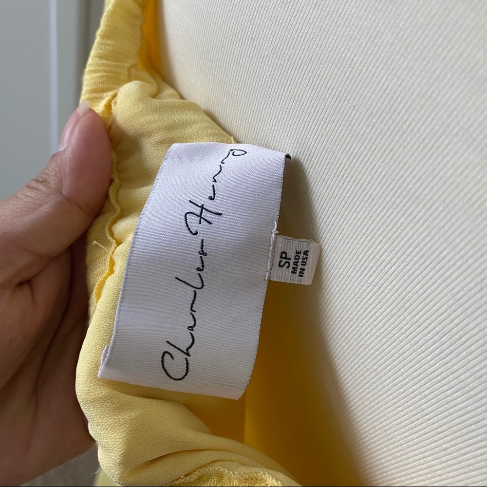 Charles Henry Off-Shoulder Dress - Picture 8 of 8